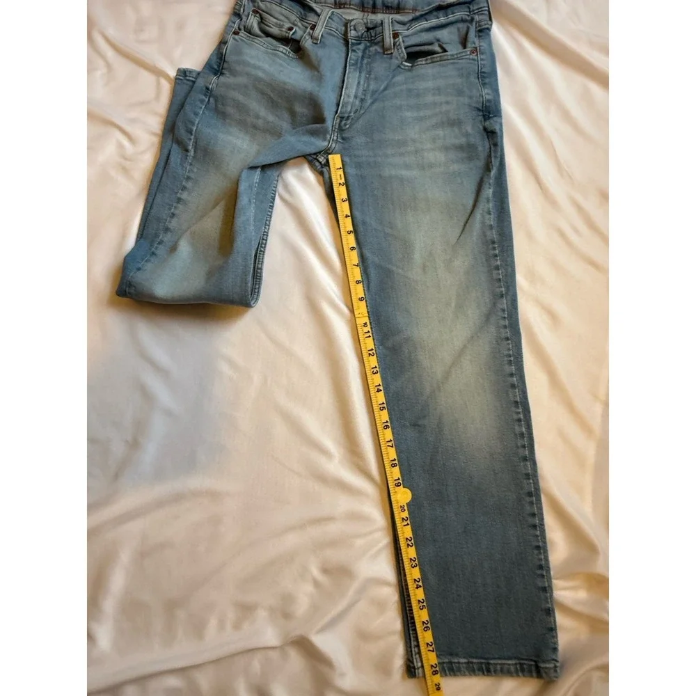 Levi's 514 Jeans Mens 32x30 (Measures 30x29) Light Wash Straight Fit Denim